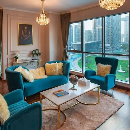 First Class 3Br With Full Burj Khalifa View Dubai Exterior photo