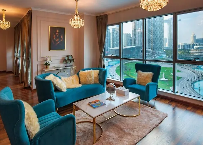 First Class 3Br With Full Burj Khalifa View
